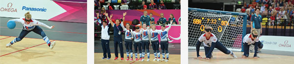 teamGB at the London Paralympics 2012